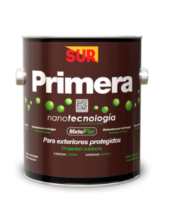 PINTURA ACRILICA PRIMERA 2000-900 MATE BASE TRANSPARENTE SUR 1/4
