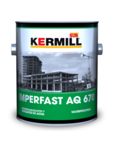 IMPERMEABILIZANTE IMPERFAST AQ VERDE OXIDO 670-665-06 SUR GLS