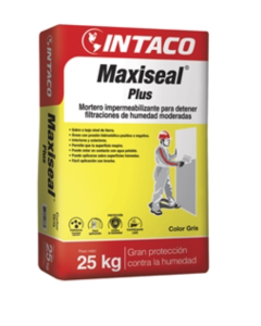 MAXISEAL IMPERMEABILIZANTE PLUS GRIS INTACO 25 KG PT0311