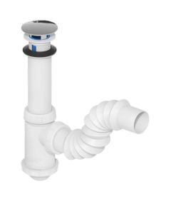 DESAGUE LAVATORIO. #2218B SIFON  FLEXIMATIC C/ TRAM PUSH #2218B