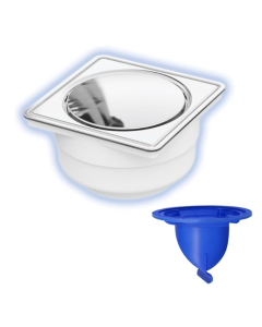 DESAGUE BANO #2248A FLEXIMATIC MEMBRANA PUSH CUAD CROMO