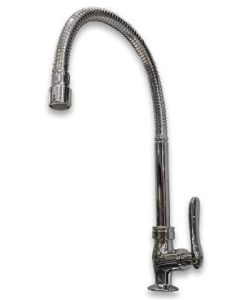 LLAVE BAR KENNETH #108202 CROMO PALITO FLEXIBLE 815-B10A