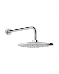 REGADERA CUADRADA 10" 3CH 10L CON BRAZO Y CHAPETON CR ·H3303