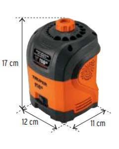 AFILADOR P/ BROCAS DE 118º  (1/8-1/2) TRUPER #101684