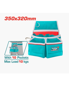 PORTA HERRAMIENTAS TOTAL SENC PARA10 PCS THT16P1011/10125 #40000461