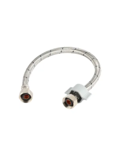 TUBO ABASTO COFLEX EAL-K40 1/2 X 1/2 X 40CM LAVATORIO