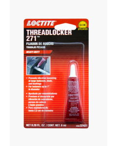FIJADOR DE ROSCA (USO PESADO) LOCTITE #271 6ML