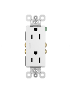 TOMA BTICINO RADIANT DOBLE BLANCO 15A 125V #885TRW P&S