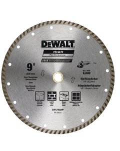 DISCO DIAMANTE DEWALT TURBO 9" DW47900HP
