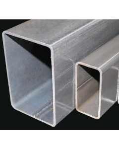 TUBO RECTANGULAR GALVANIZADO 2 X 3 X 1.50 MM (48 X 72 MM)