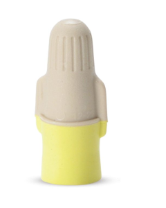 CONECTOR RESORTE TOMAY BEIGE-AMARILLO 3M 22-12 AWG
