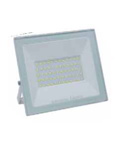 LAMPARA REFLECTOR SLIM LED 50W INTERPERIE DF-RL50B-D BLANCO