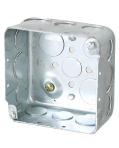 CAJA CUAD EMT UL DOBLE FONDO 1/2 Y 3/4