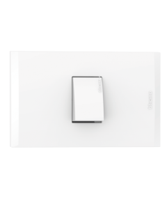 APAGADOR BTICINO SENCILLO NOBILE BLANCO 15A #AF2100EB