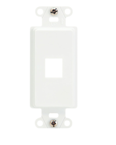 SOPORTE 1 SALIDA BTICINO RADIANT BLANCO WP3411WH ONQ P&S