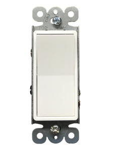 APAGADOR DECORATIVA SENCILLO BLANCO FOUR WAY EAGLE #6504-W