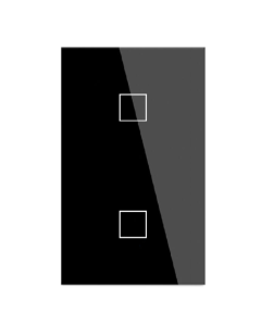 APAGADOR SONOFF T1 NEGRO 2CH 433MHZ / IM190314040 SN109 #T3US2C