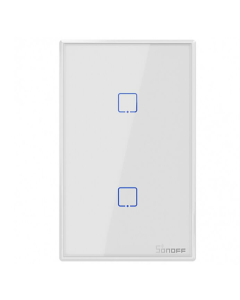 APAGADOR SONOFF T1 BLANCO 2CH 433MHZ / IM190314034- 14037 SN097 #TOUS