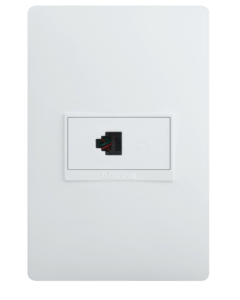 TOMA BTICINO SENCILLO LUZICA INTERNET RJ45 CAT6 BLANCO PU1192