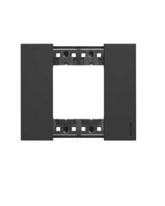 PLACA 2 MOD NEGRO LIVING NOW KA4802KG BTICINO