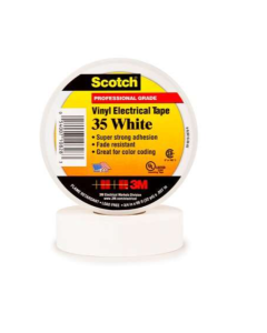 TAPE 3M SUPER 35 COLOR BLANCO