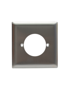 PLACA P/ TOMA 50A METALICA SS702 CUADRADA P & S BTICINO