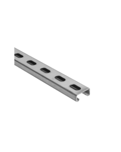 RIEL STRUD RANURADO 41 X 21 X 1.5 MTS CAL #16 PERFIL BAJO