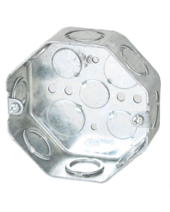 CAJA OCTA EMT UL DOBLE FONDO 1/2 - 3/4 (TROQUELADA)