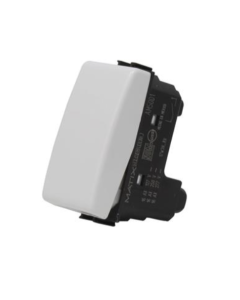 APAGADOR BTICINO SENCILLO MATIX GO BLANCO 15AX 127V  JW4001