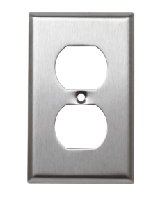 PLACA EAGLE TOMA DOBLE METAL NTP #97101