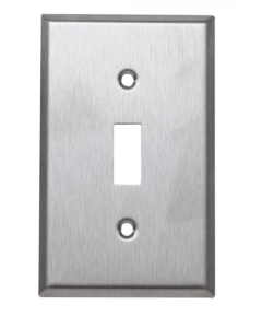 PLACA EAGLE APAGADOR SENCILLO PALANCA METAL  NTP #97071