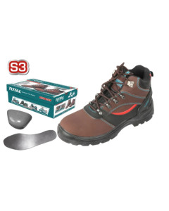 ZAPATO SEGURIDAD PUNTA ACERO CAFE TOTAL TSP227S3-44