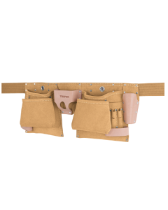 PORTAHERRAMIENTAS DE CUERO 13 COMP POHE-13C TRUPER #11537