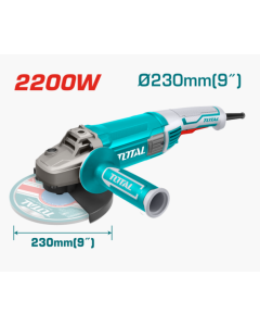 ESMERILADORA 9"ANGULAR TOTAL 2200W UTG12223026 ·40003092