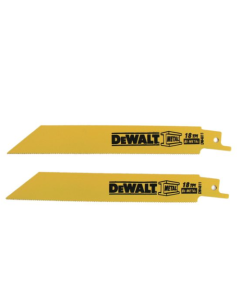 HOJA SIERRA RECIPROCA 18TPIX6 GALVANIZADO DW4811-2