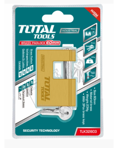 CANDADO TOTAL SEGURIDAD BRONCE 60MM TLK32603