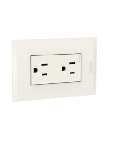 TOMA BTICINO DOBLE NOBILE MARFIL DUPLEX 2P+T 16A TR AF2228TREM #14002074