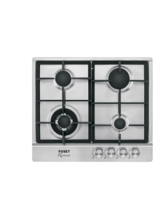 COCINA GAS EMPOTRABLE  4 QUEMADORES ACERO INOX FOSET #PAE-604GA