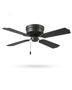 ABANICO 4 ASPAS 42" HAWAI IRON BK #3058