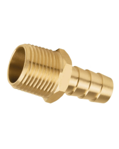 ACOPLE BRONCE MACHO 3/8 A ROSCA NPT 3/8 (06117900606)