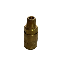ACOPLE BRONCE RAPIDO HEMBRA A MACHO NPT 1/4 ( 0569060)