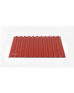 ZINC ONDULADO ROJO #26 X 0.42MM X 1.06 X 2.44 ARCELOR