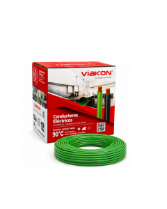CABLE # 12 VERDE (CAJA) THHN VIAKON