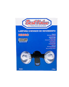 LAMPARA SENSOR NEGRA E32501 BEST VALUE