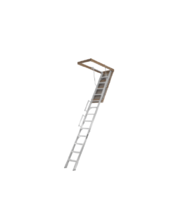 ESCALERA PARA ATICO ALUM. 2.38 A 3.15 MTS #AL2240MG