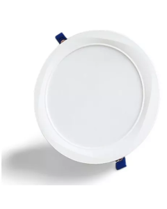 LAMPARA EMPOTRAR LUZ DIA LED REDONDA 18W 25-265V 6500K WELLMAX #02130000600