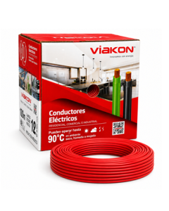 CABLE # 12 ROJO (CAJA) THHN VIAKON