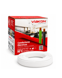 CABLE # 12 BLANCO (CAJA) THHN VIAKON