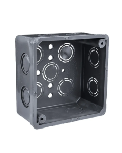 CAJA CUADRADA PVC CONDUIT UL 1/2 Y 3/4 GRIS #909507