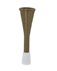 TOPE PUERTA RESORTE F01222 BRONCE